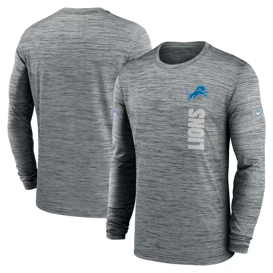 Men Buffalo Bills grey style 3 2024 Nike NFL long sleeve t shirts